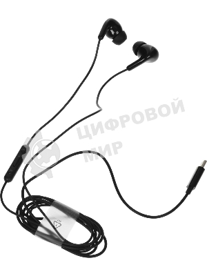 Проводные наушники Xiaomi Type-C Earphones черный, внутриканальные, USB Type-C