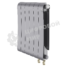 Радиатор Royal Thermo Infinity 500 Silver Satin VR80 - 6 секц.