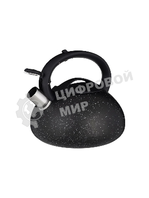 Чайник для плиты AGNESS 907-080 Black Marble нерж. 3 л
