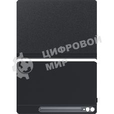 Чехол Samsung для Samsung Galaxy Tab S9+ EF-BX810PBEGRU полиуретан черный