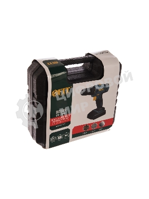Дрель-шуруповерт аккумуляторная Fit 80189, Аккумуляторная, 18В, 2 АКБ, Кейс