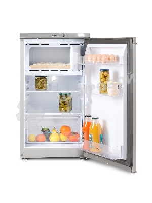 Холодильник Бирюса M408 металлик однокамерный 88/27л морозилка сверху