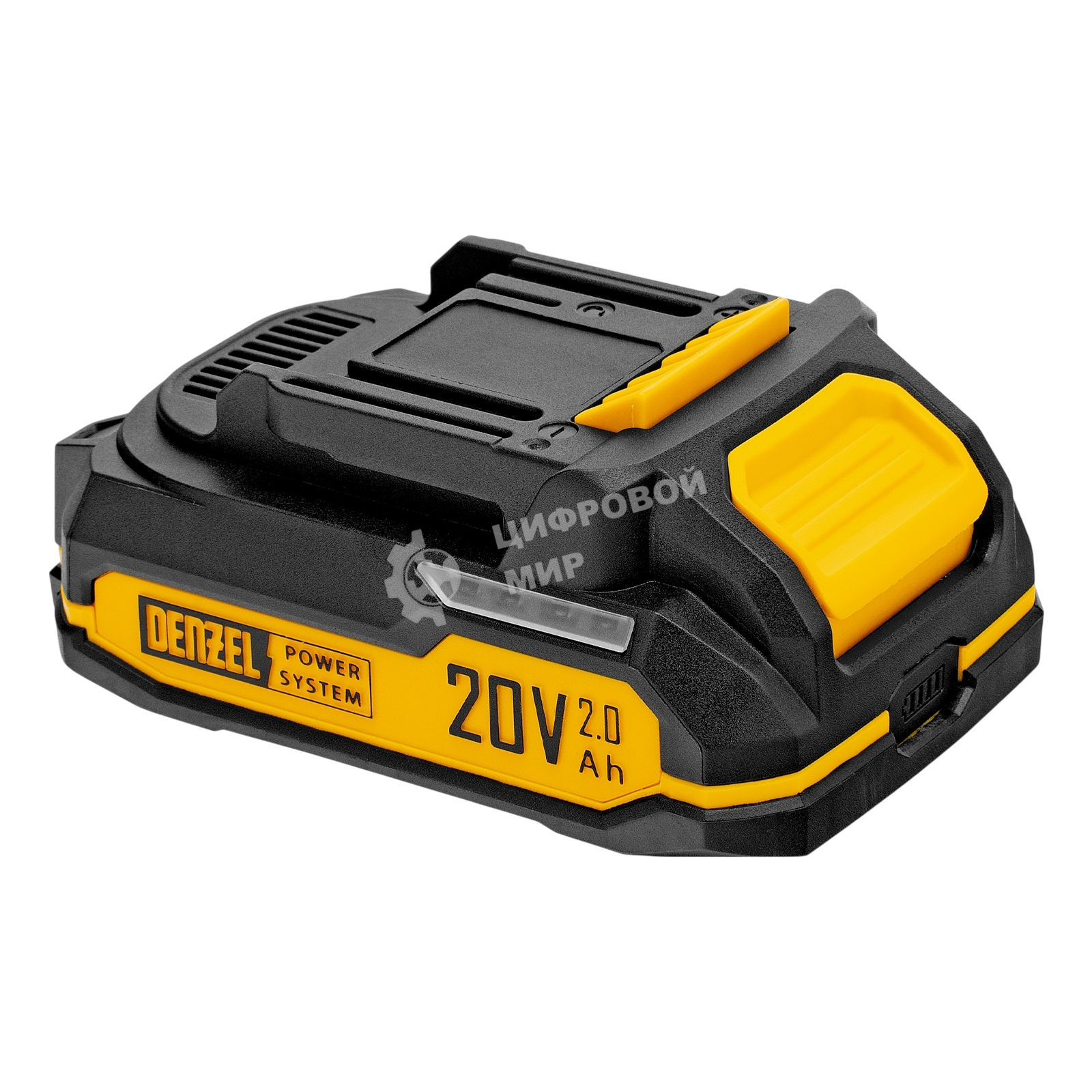 Дрель-шуруповерт Denzel CDH-BL-20, Аккумуляторная, 20В, 2 АКБ, Кейс
