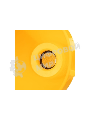 Воронка пластиковая Denzel 160 мм с металлическим ситом и гибким наконечником