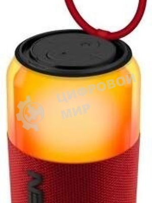 Колонка портативная SVEN PS-130 red (10 Вт, USB, Bluetooth, питание от USB/аккумулятора)