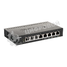 Коммутатор D-Link DGS-1100-08PV2/A4A, 8×1 Гбит/с, настраиваемый