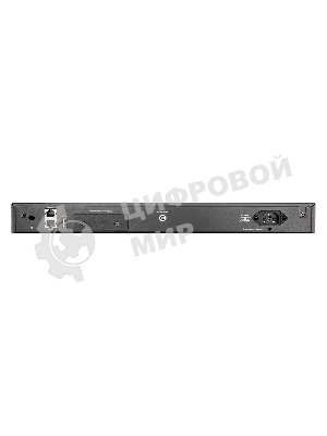 Коммутатор D-Link DGS-3130-54PS/B, 48×1 Гбит/с + 2×10 Гбит/с Base-T + 4×10 Гбит/с SFP+, управляемый