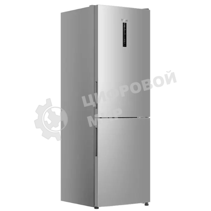 Холодильник Haier CEF530CSRG серебристый двухкамерный 207/91л морозилка снизу, No Frost