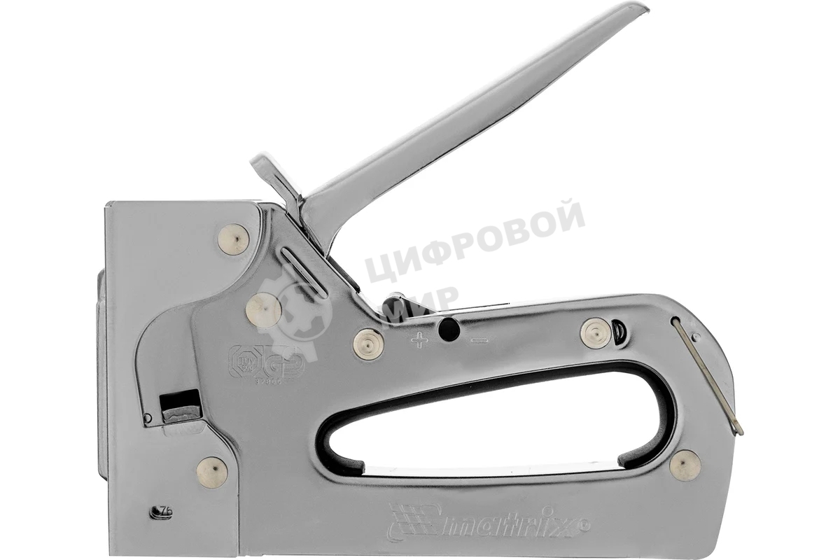 Степлер мебельный Matrix PROFESSIONAL металлический регулируемый, тип скобы 53, 6-14 мм