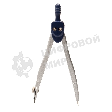 Циркуль Silwerhof Веселые друзья, металл, 11.5 см, в комплекте: грифель