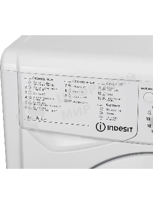 Стиральная машина Indesit IWSC 6105 белый, загрузка фронтальная 6 кг, 1000 об/мин., класс: А