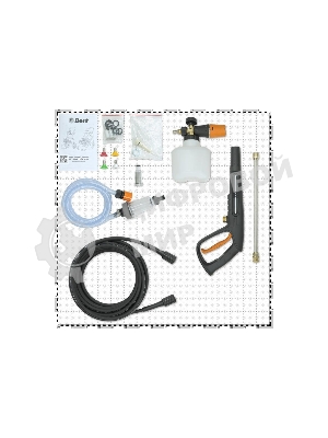 Мойка высокого давления Bort KEX-2800 2500 Вт, максимальное давление 125 бар, рабочее давление 105 бар, 12 л/мин, 23 кг, набор аксессуаров 10шт