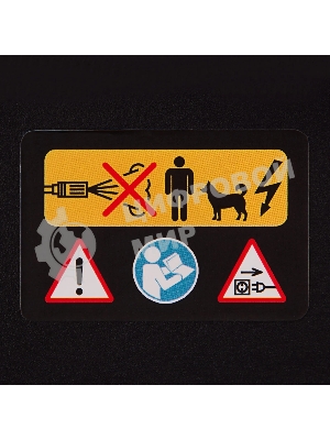 Мойка высокого давления Denzel R-180i 2400 Вт, 180 бар, 7,5 л/мин, асинх. двиг.