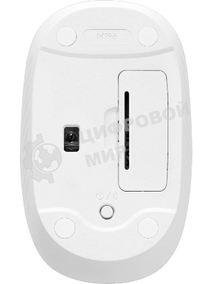 Мышь беспроводная Logitech M196 белый, 1000 dpi, Bluetooth, кнопки - 3