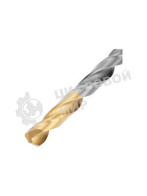 Набор сверл по металлу Denzel 2-8мм, Р6М5К8-TiN, Golden Tip, 6 шт