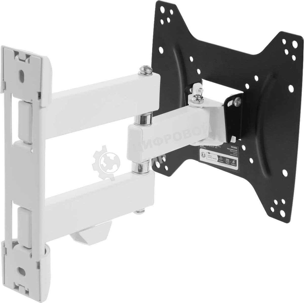 Кронштейн для телевизора Hama 00220855 черный/белый 19