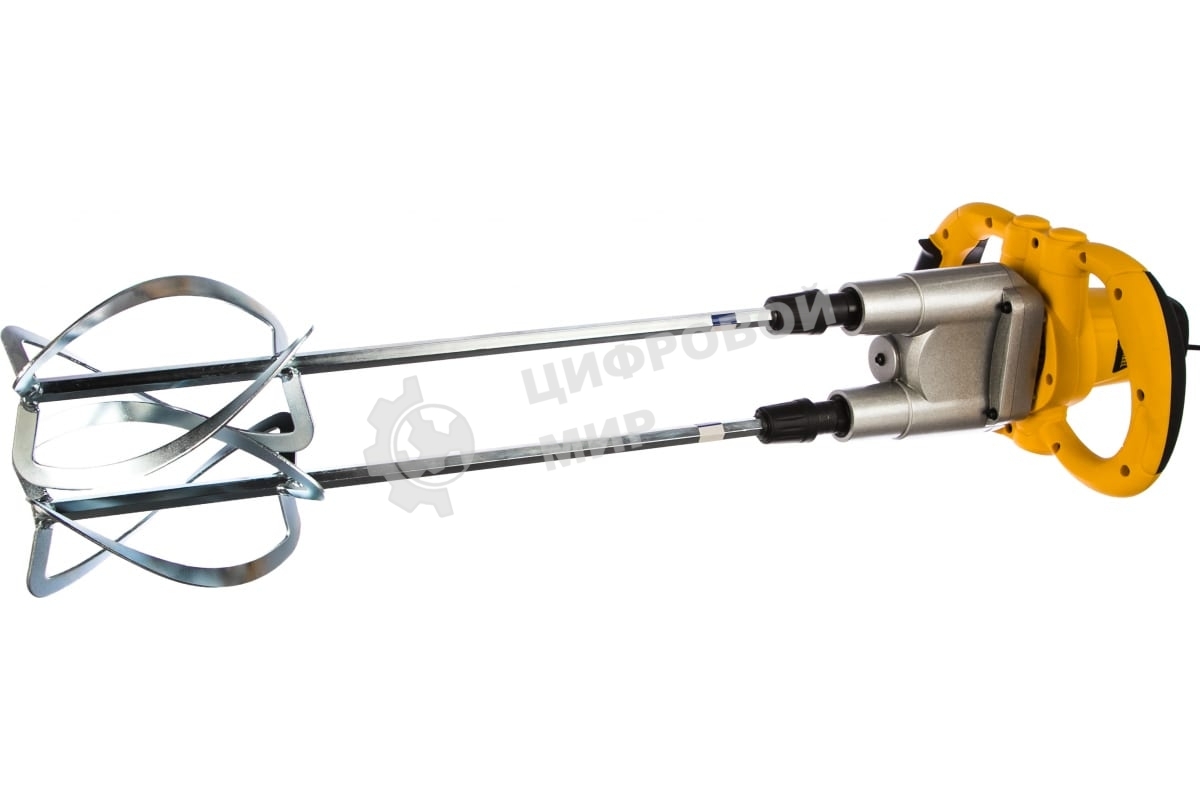 Миксер строительный Denzel EM-2-1600 1600 Вт 200-480/250-680 об/мин 27911