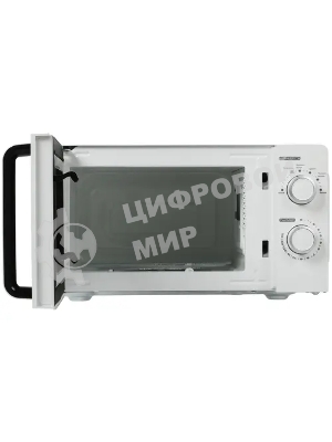 Микроволновая печь JVC JK-MW120M белый, 20 л, 700 Вт, переключатели - поворотный механизм