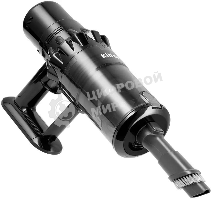 Вертикальный пылесос Kitfort КТ-5284, 550Вт, черный/черный