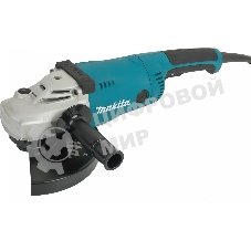 Угловая шлифовальная машина Makita GA9020SF 2200Вт 6600об/мин рез.шпин.:M14 d=230мм
