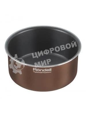 Набор посуды Rondell Kortado 6 предм. (сковорода 24х5, сотейник 26х7,3, вок 28х7,8, ковш 16х8, кастрюля 20х9,5, съем