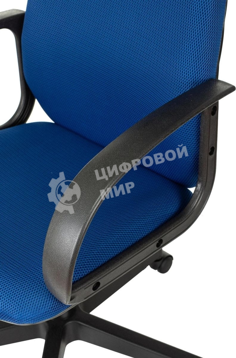 Кресло руководителя Бюрократ CH-808AXSN/TW-10 синий TW-10