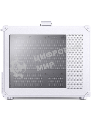 Компьютерный корпус без блока питания JONSBO C6 MAX Handle, Mini-Tower, TG, no fan, 1xUSB-A 3.0 + 1xUSB-C 3.1, mATX, mITX белый