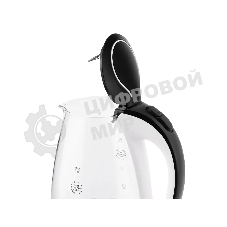 Чайник электрический Vitek VT-7027 BK/W (стекло)