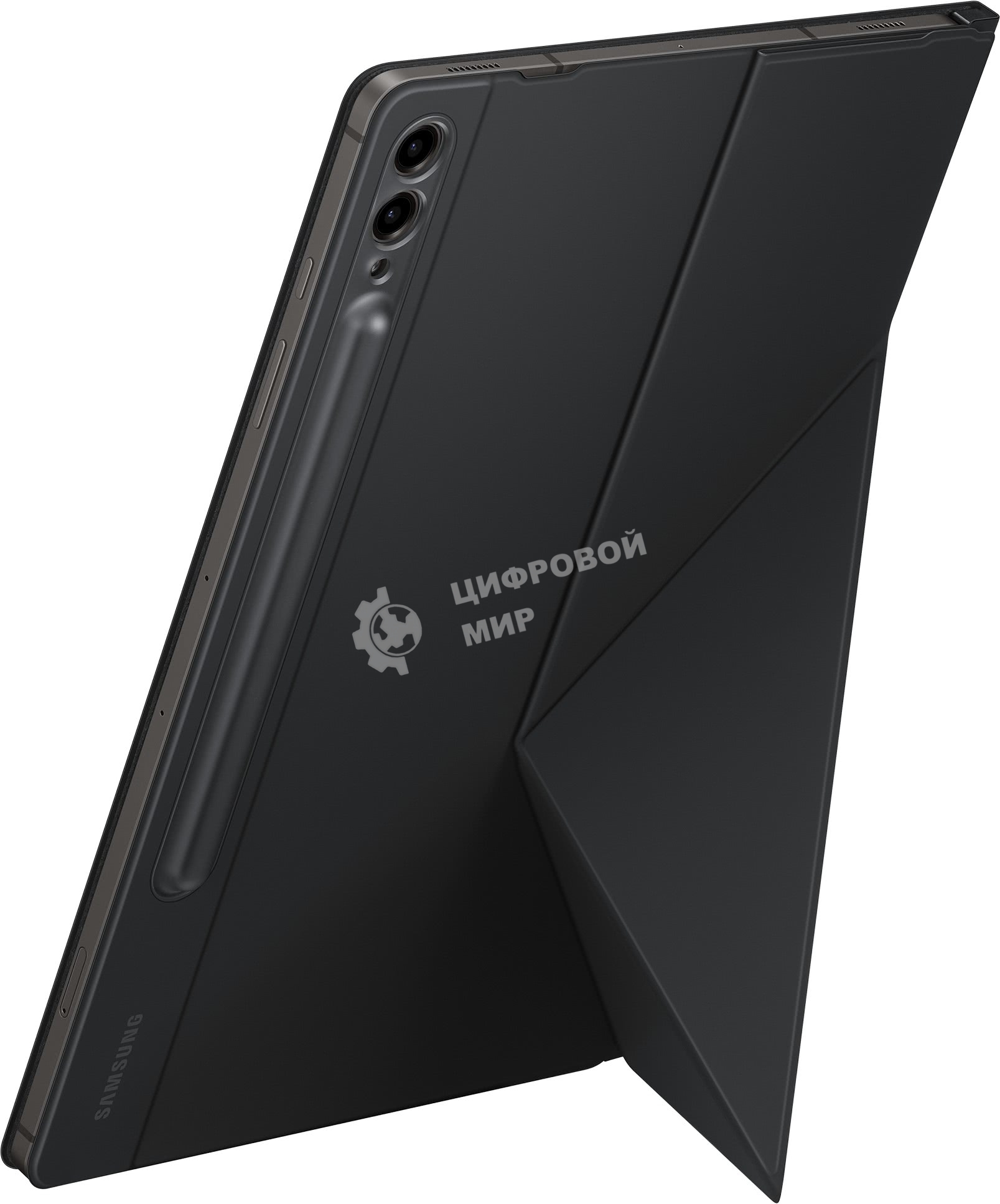 Чехол Samsung для Samsung Galaxy Tab S9+ EF-BX810PBEGRU полиуретан черный