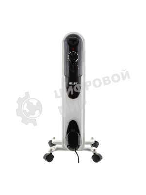 Обогреватель масляный Ресанта ОМПТ- 5Н (5 секций), белый, 1000 Вт, 10 м2, термостат 67/3/2