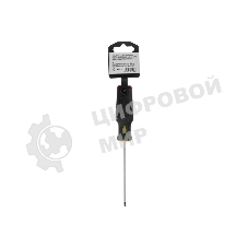 Отвертка Denzel PH0х100 мм, S2, 3к рукоятка