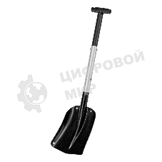 Лопата автомобильная Denzel алюминиевая, 212х280х650-815 мм, телескопический черенок