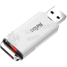 Флешка USB Netac U185 белый USB 3.0 Flash 32Gb, NT03U185N-032G-32WH, LED индикатор