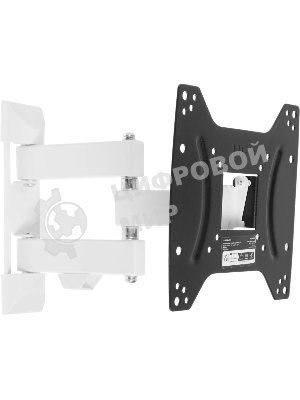 Кронштейн для телевизора Hama 00220855 черный/белый 19