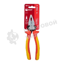 Пассатижи EKF pas-180-exp-in 180 мм Expert 1000В PROxima