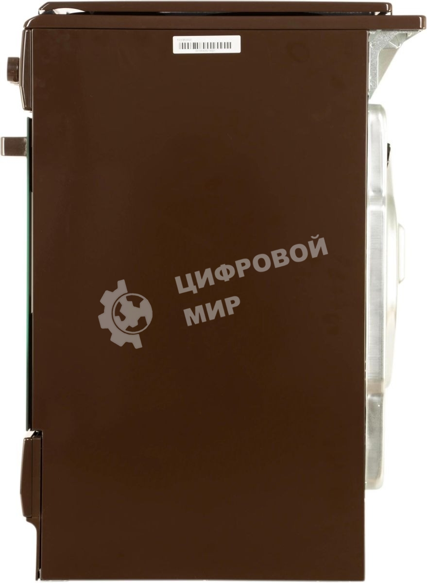 Плита электрическая Hansa FCEB53000 коричневый, конфорок 4 шт, духовка 69 л, 50 см x 85 см x 60 см