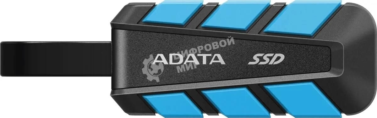 Внешний SSD ADATA SC740, 500 Gb, USB 3.2 Gen 2 Type-C, R/W 1050/1000, синий