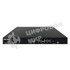 Маршрутизатор D-Link DSA-2208X/A1A, 6×1 Гбит/с + 2×10 Гбит/с SFP+, управляемый