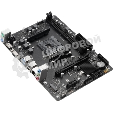 Материнская плата CBR B550M OEM, AM4, AMD B550, 2xDDR4, 4xSATA, 1xM.2, 1xPCIe 4.0 x16, 1xPCIe x1, 1xVGA, 1xHDMI, 1x1Gb LAN, 2xUSB-A 5Gbps, 4xUSB-A 2.0, 3x3.5 мм, 7.1, mATX