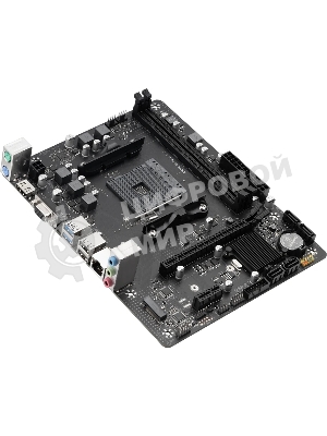 Материнская плата CBR B550M OEM, AM4, AMD B550, 2xDDR4, 4xSATA, 1xM.2, 1xPCIe 4.0 x16, 1xPCIe x1, 1xVGA, 1xHDMI, 1x1Gb LAN, 2xUSB-A 5Gbps, 4xUSB-A 2.0, 3x3.5 мм, 7.1, mATX