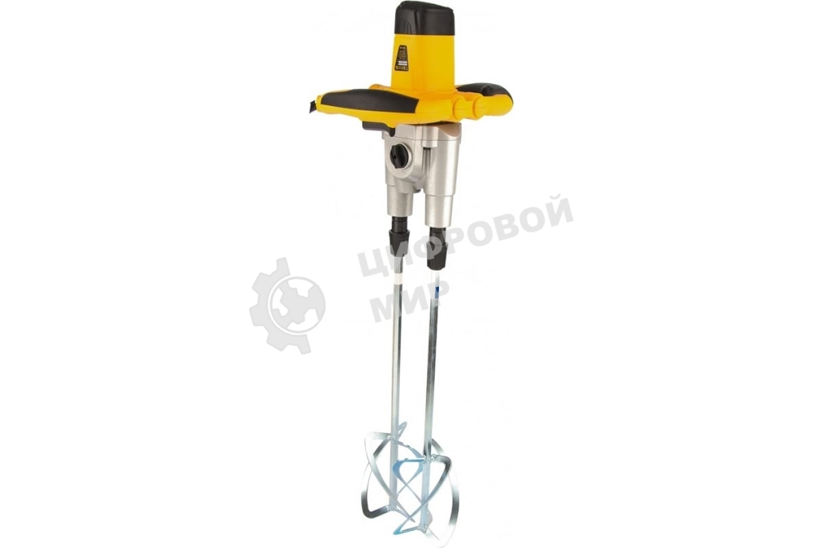 Миксер строительный Denzel EM-2-1600 1600 Вт 200-480/250-680 об/мин 27911