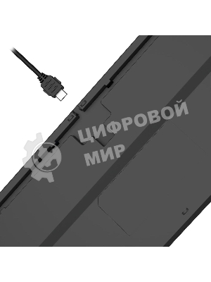 Клавиатура беспроводная механическая A4Tech Bloody WS98 USB черный/серый (WS98)