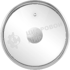 Крышка Rondell Modern RDA-1738, 24см, руч.серый