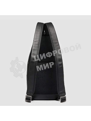 Рюкзак слинг мужской Piquadro Urban CA6540UB00/N, кожа, черный