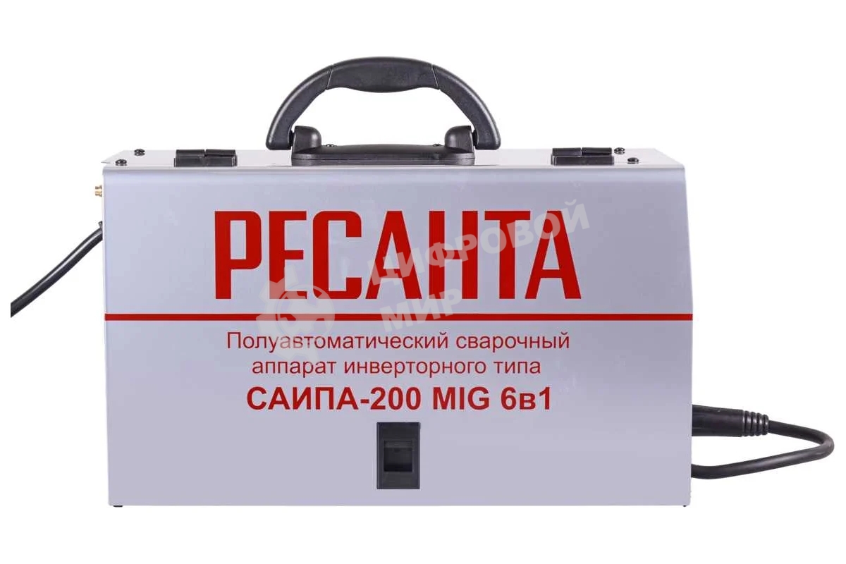 Сварочный аппарат инверторный полуавтоматический Ресанта САИПА-200 65/9