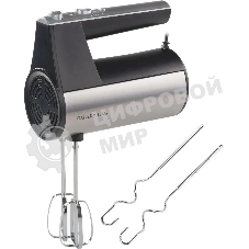 Миксер электрический Galaxy Line GL 2223, серый, ручной, 400 Вт, 5 скоростей, 2 насадки-венчика