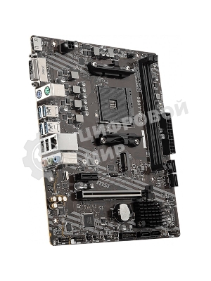 Материнская плата MSI B550M-A PRO, AM4, AMD B550, 2xDDR4, 4xSATA, 1xM.2, 1xPCIe 4.0 x16, 1xPCIe x1, 1xDVI-D, 1xHDMI, 1x 1Gb LAN, 2xUSB 2.0, 4xUSB 3.2 Gen 1, 3x3.5 мм, 7.1, mATX