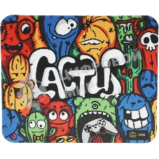 Коврик для мыши Cactus CS-MP-D03M Colorful Cacti 300x250x3мм