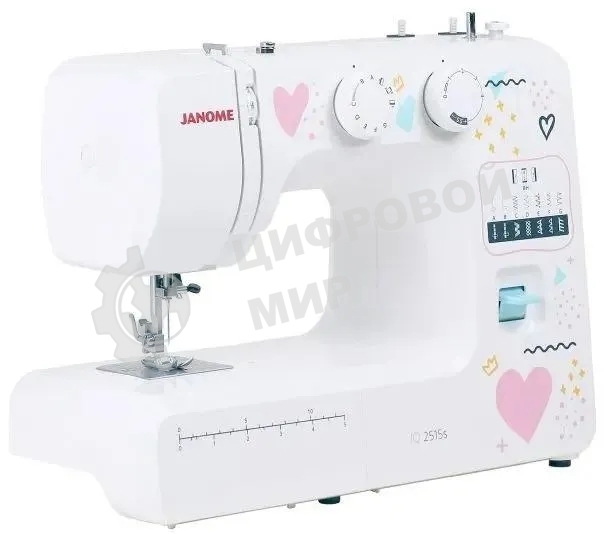 Швейная машина Janome JQ 2515S белый