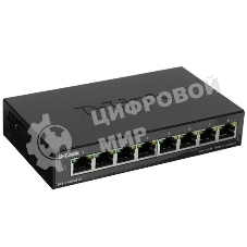 Коммутатор D-Link DGS-1100-08V2/A1A, 8×1 Гбит/с, настраиваемый
